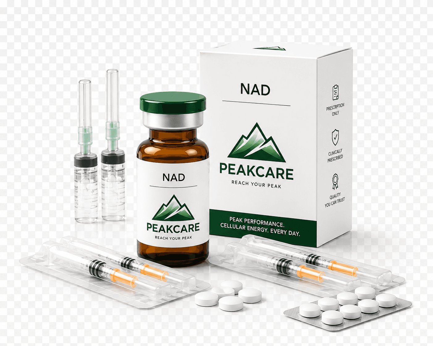 NAD+ Cellular Longevity & Energy Injections